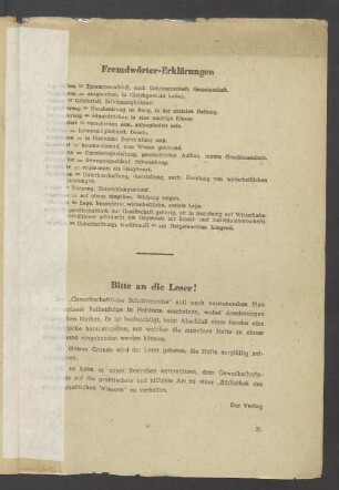 Fremdwörter-Erklärungen