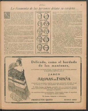 La fisonomía de las personas delata su carácter