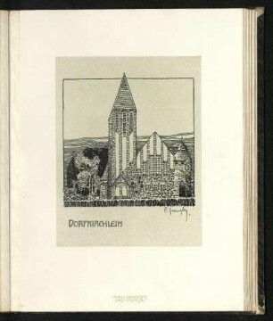 Entwurf zu einer Dorfkirche