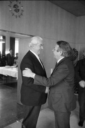 65. Geburtstag des Ortsvorstehers von Wolfartsweier Hermann Ringwald