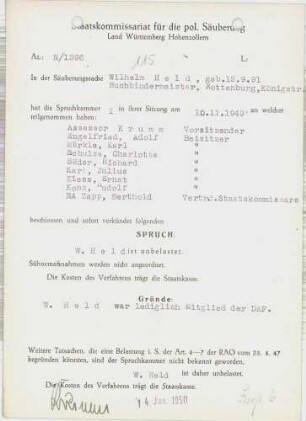 Held, Wilhelm