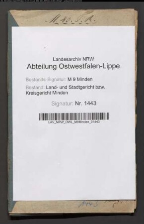 Sonstige: Müller, Friedrich Wilhelm Heinrich:
