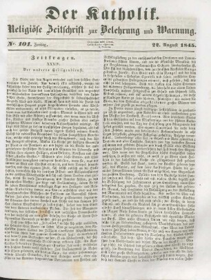 469-471 Zeitfragen : XXXIV. Der moderne Heiligendienst