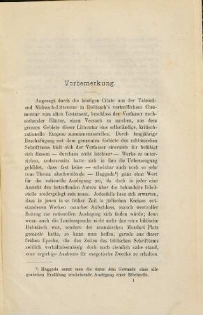 Beiträge zur ältesten Exegese des Buches Threni : mit besonderer Berücksichtigung des Midrasch und Targum