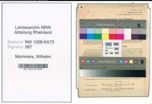 Entnazifizierung Wilhelm Mommers , geb. 02.10.1907 (Vertreter)