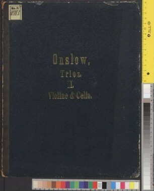 4.tes Trio : für Pianoforte, Violin u. Violoncello ; 14. W. Nr. 1