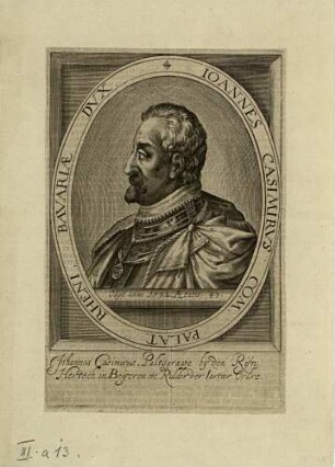Pfalzgraf Johann Kasimir von Pfalz-Lautern