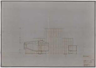 Kammerspiele (später: Schauspielhaus), Bochum: Längsschnitt Kammerspiele 1:100