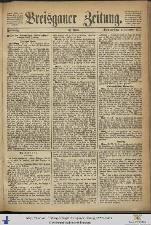 Nr. 255-279 (November 1877)