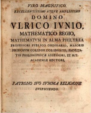 C. Marcivm Coriolanvm Tribvnatvs Et Patriae Hostem : Ampllissimo Philosophorvm Ordine Indvlgente Pro Loco In Eodem Olim Obtinendo