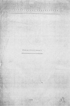 Saarheimat : [Katalog]