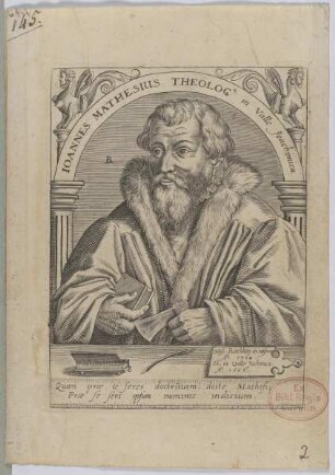Bildnis des Ioannes Mathesius