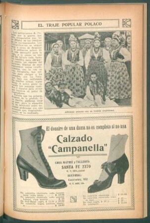 El traje popular polaco