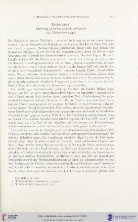 Dokument 8: Mehrung götlicher gnaden vnd geists (30. November 1547)