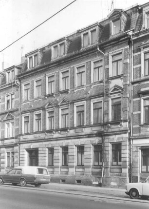 Dresden-Neustadt, Radeberger Straße 54. Wohnhaus (um 1890). Straßenansicht