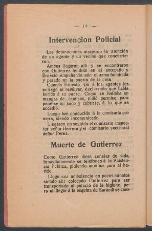 Intervención policial