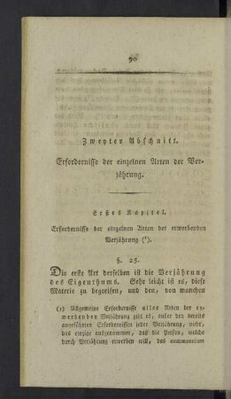 Zweyter Abschnitt.