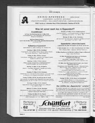 Wer möchte den "Eppendorfer" verteilen?