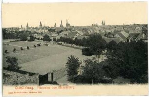 Quedlinburg. Panorama vom Münzenberg