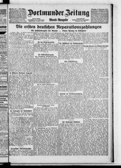 Dortmunder Zeitung. 1874-1939