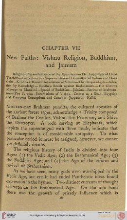 New Faiths: Vishnu Religion, Buddhism, and Jainism