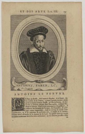Bildnis des Antonivs Faber