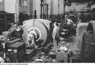 Dresden, Niedersedlitz. VEB Sachsenwerk Niedersedlitz, Juni 1960