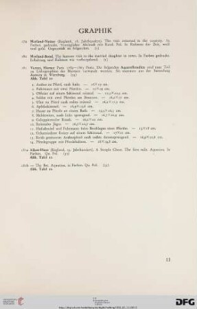 Graphik (Nr. 179-181)