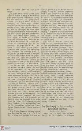 18: Der Glockenguß in der vormaligen Reichsstadt Eßlingen, [1]