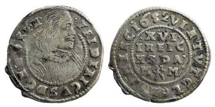 1/16 Taler, Hzgl. Schleswig-Holstein-Gottorpische Linie, Friedrich III. (1616 - 1659)