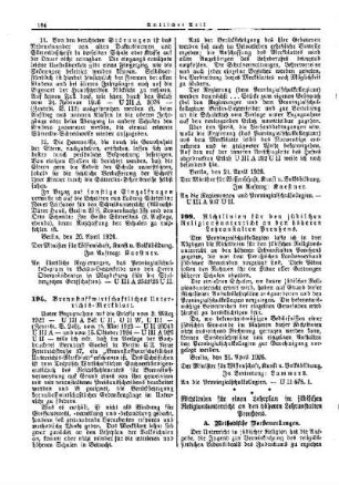 Brennstoffwirtschaftliches Unterrichts-Merkblatt : [Amtlicher Teil]