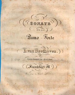 Sonate für das Piano-Forte, op. 57