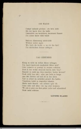 Die Haide