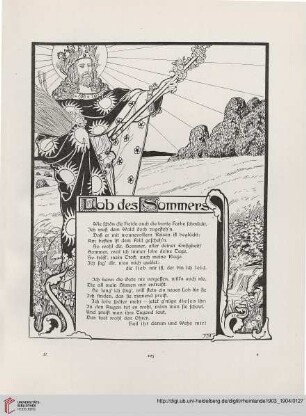 Lob des Sommers