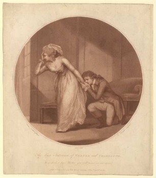 "The Last Interview of Werter and Charlotte". Liebesszene nach gemeinsamer Lektüre des "Ossian"