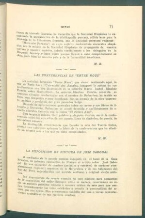 La exposición de pintura de José Sabogal