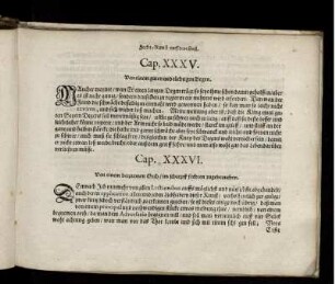 Cap. XXXV. Von einem guten und tüchtigen Degen