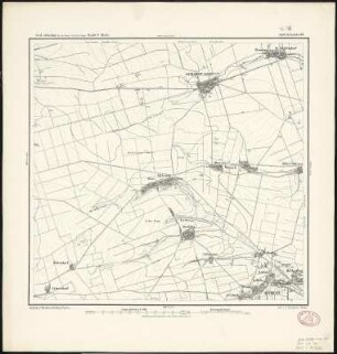 Meßtischblatt 2678 : Schafstaedt, 1872 : Schafstaedt. - Aufn. 1852. - 1:25000. - [Berlin]: Reichsamt für Landesaufnahme, 1872. - 1 Kt.