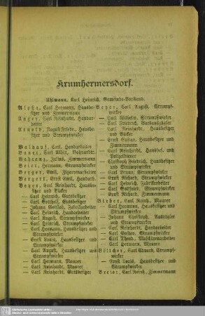 Krumhermersdorf