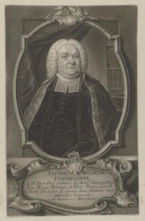 Bildnis des Iacob Wilhelm Feverlinvs