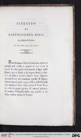 Bartolommeo Bimbi