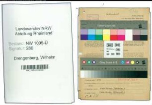 Entnazifizierung Wilhelm Drengenberg , geb. 01.04.1894 (Lehrer)