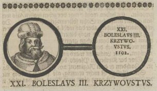 Bildnis des Boleslavs III. Krzywovstvs