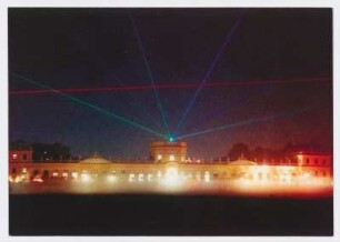 Kassel, Stadtpark Karlsaue - Orangerieschloss Laserscape Kassel