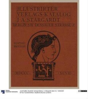 Illustrirter Verlagskatalog J. A.Stargardt