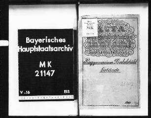 Dinkelsbühl. Progymnasium. Gebäude.
