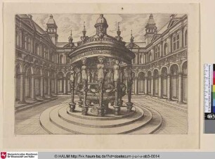[Brunnen im Innenhof]