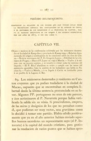 Período décimoquinto. Comprende la relacion de los sucesos que han tenido lugar desde la persecucion general del cristianismo en el imperio de China, ...
