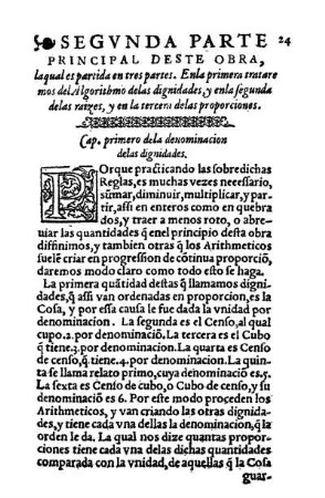 Cap. primero dela denominacion delas dignidades.