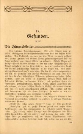 IV. Gefunden